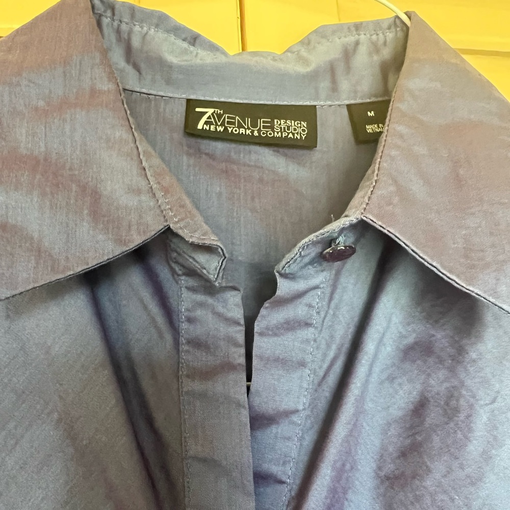 Purple button down - Picture 3 of 3